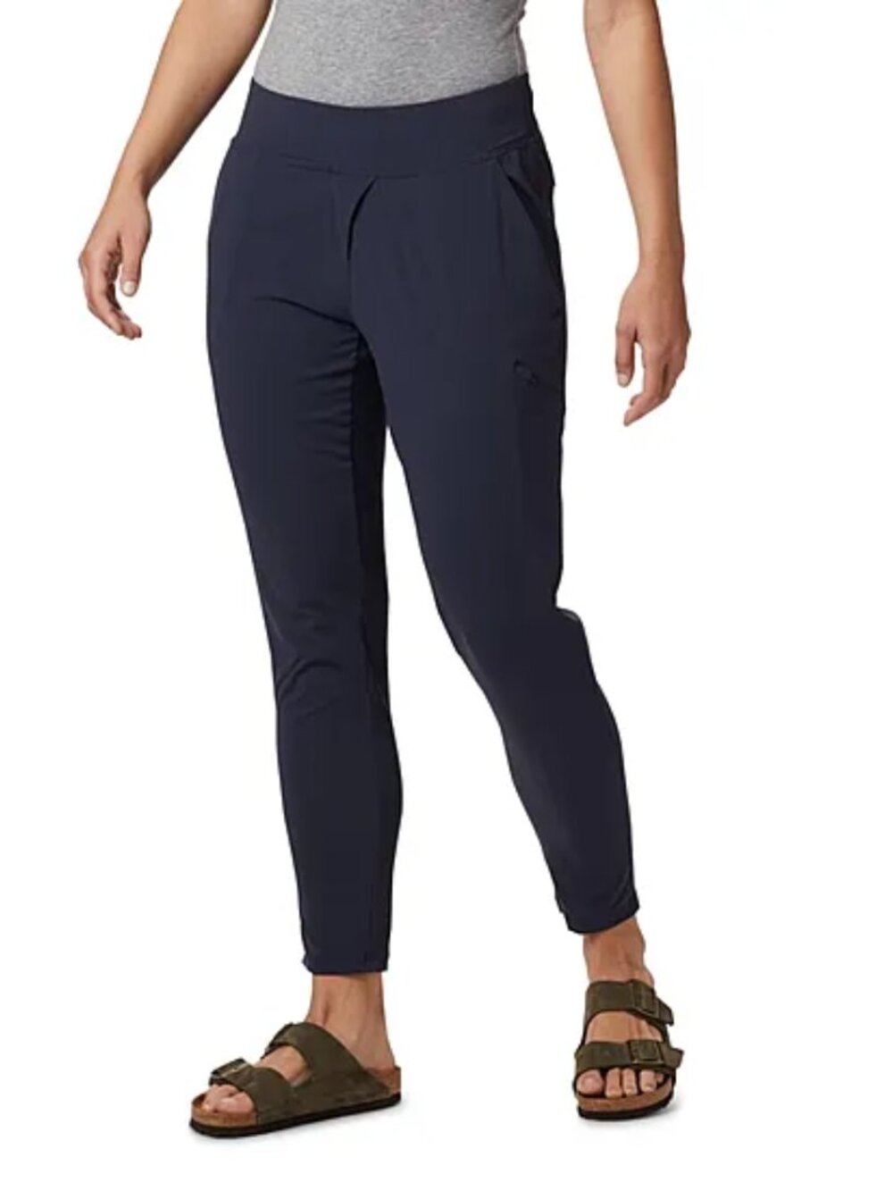 Mountain Hardwear Dynama Ankle Blue Outdoor Pants Cropped Womens Medium